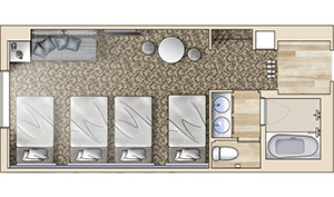 image：Marin Deluxe floor plan